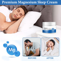 MADGININE Magnesium Butter Natura Magnesium Cream, Magnesium Cream for Muscle Relaxation & Sleep Support, Magnesium Soothing Sleep Cream Moisturizing Body & Skin (90g)