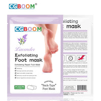 3 Pack Foot Peel Mask,Exfoliating Foot Socks Calluses Remover Dead Skin, Aloe Moisturizing Feet Peeling Mask for Dry Skin,Cracked Heels,Foot SPA Socks for Women and Men