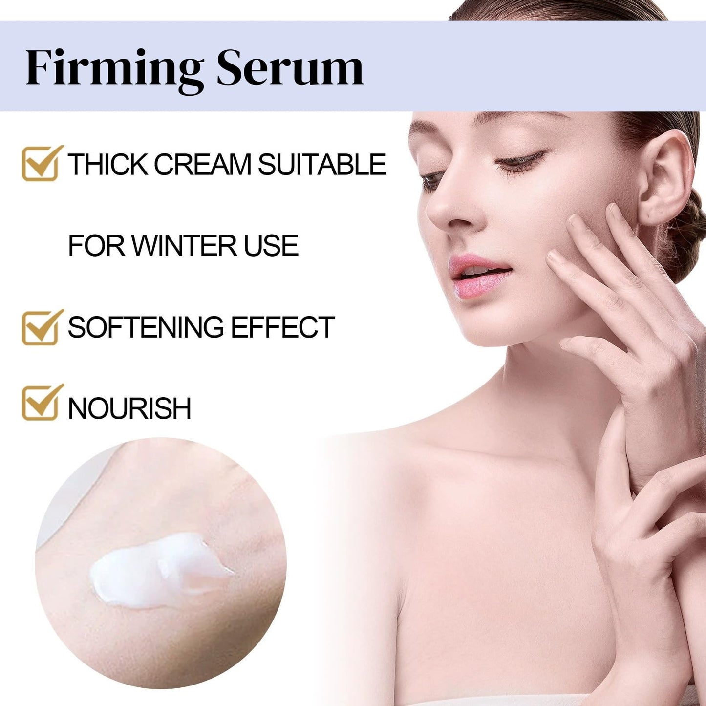Skin Tightening Cream for Face,Facial Firming Skin Cream,Lifting Esse-nce Serums for Aging,S-kin Cre-am for Loose S-kin,Face Cre-am for Women,Wrinkle Serum,Day Crea-m for Women Anti Aging,Night Ser um