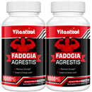 Vitanboost Fadogia Agrestis 1000mg with Ashwagandha & ZINC- Maximum Strength Fadogia Agrestis Extract Supplements - Drive, Athletic Performance & Muscle Mass - Gluten Free, Non-GMO, 120 Softgels