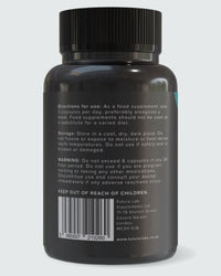 Marine Collagen Capsules 1200mg with VIT C (12mg) and Zinc (1.5mg) - Made in The UK - Type 1 Hydrolysed Marine Collagen Supplements for Women & Men - 60 Day Supply