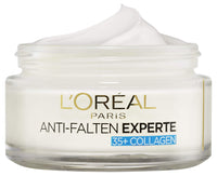 L'Oréal Paris Moisturising Care for the Face, Nourishing Anti-Ageing Cream with Collagen Biospheres, Reduces Wrinkles and Moisturises 24H Anti-Wrinkle Expert 35+, 1 x 50 ml