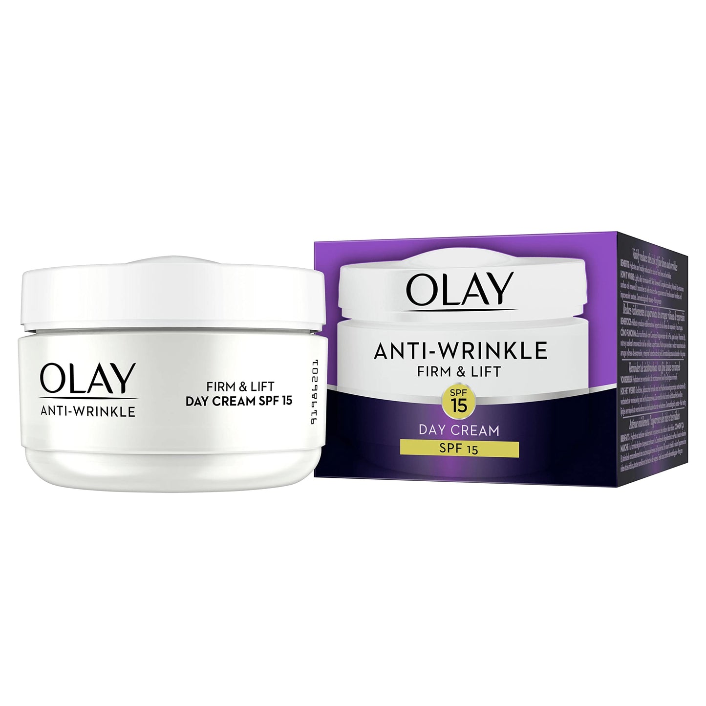 Olay SPF15 Anti-Wrinkle Firm and Lift Anti Ageing Moisturiser Day Cream, 50 ml