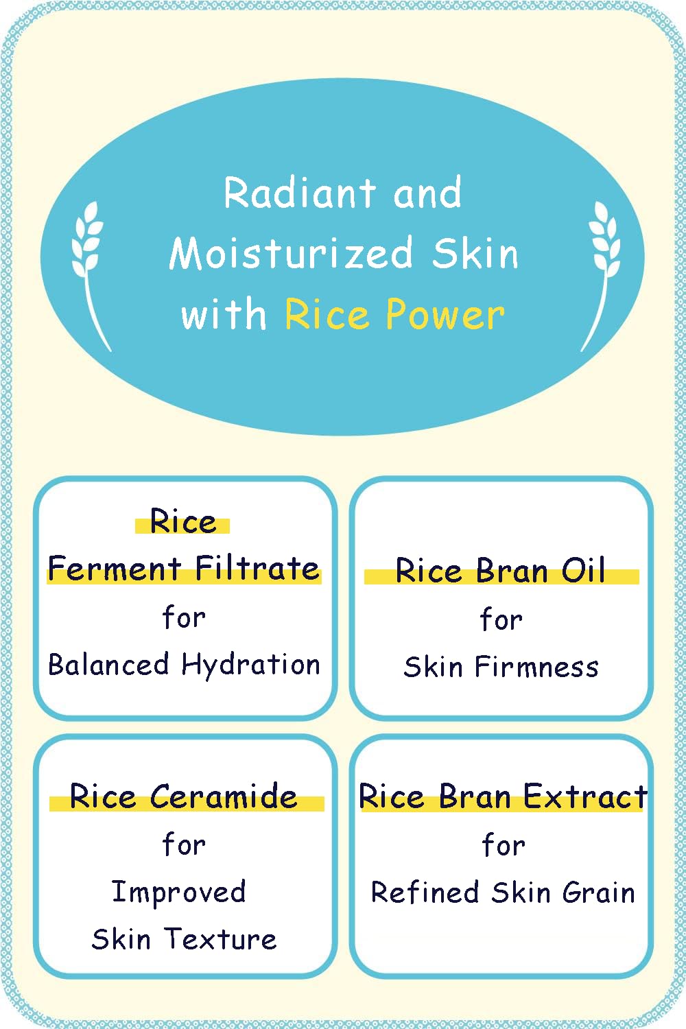 Rice face mask for Keana Nadeshiko Dry skin Moisturizing Firmness Elasticity