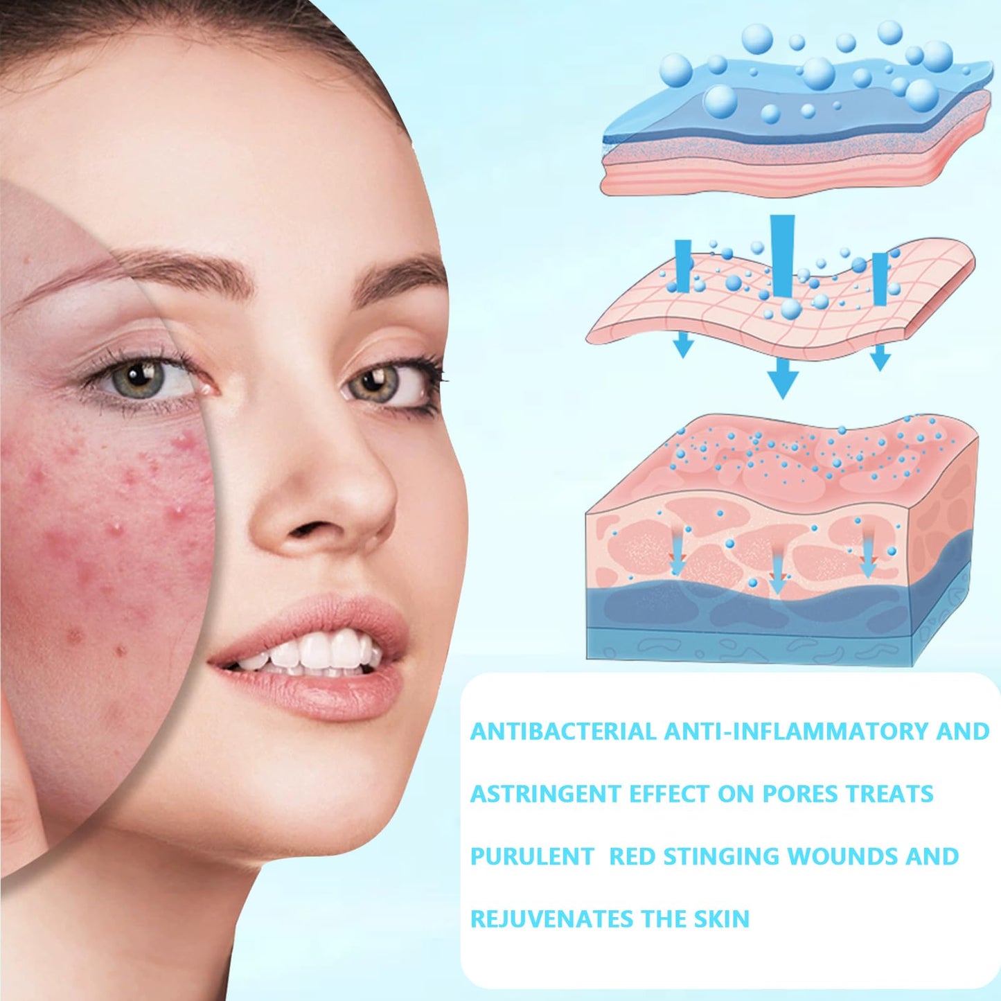 Bettinay 6PCS Lips Serum Beauty Kit, Micro Infusion Facial System for Deep Nourishment All Skin Types