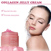 Belligern Collagen Jelly Cream,Collagen Gel Face with Hydrolyzed Protein,Collagen Jelly Face Serum,Reduces Pigmentation,Deeply Moisturizes,Suitable for All Skin Types (110ml)
