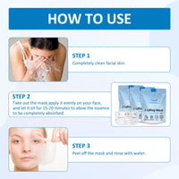ExcellaElite 3 Pcs of V Line Face Lifting Chin Mask Strap for Double Chin Lifting Mask Multiple Active Ingredients Firming Skin Lifting Facial Skin