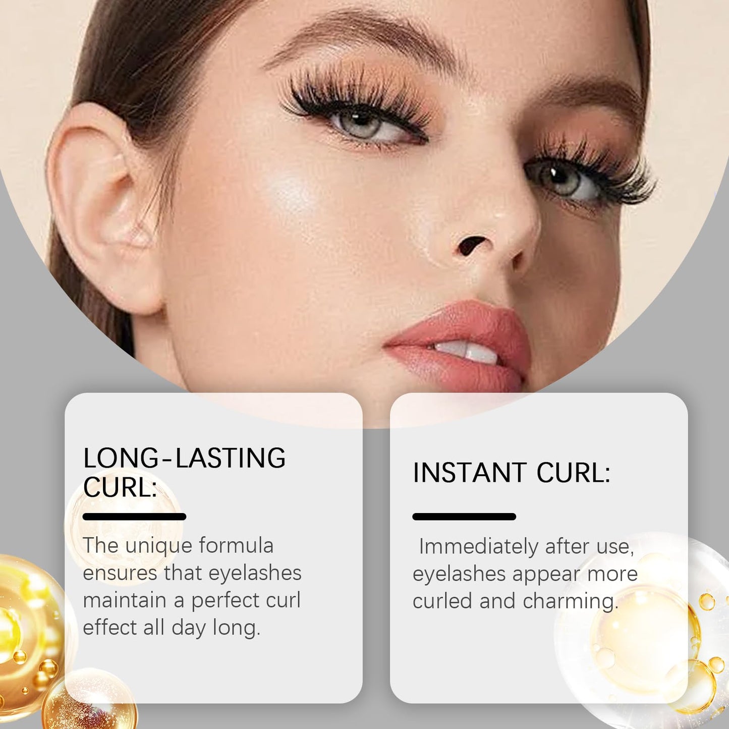 Generic Waterproof Mascara with Bubble Fiber Technology, Smudge-Proof and Clump-Free Formula for Defined Lashes, Buildable Volume and Length for All-Day Wear (1PC)