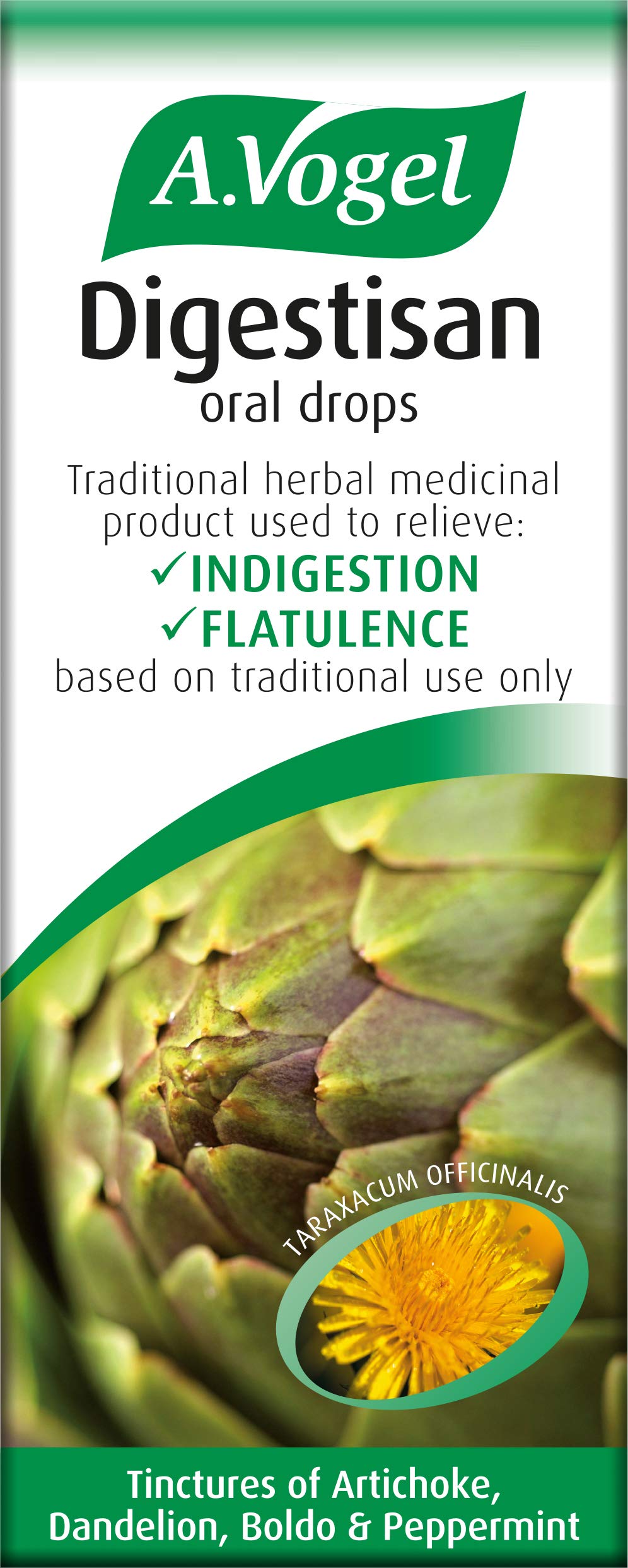 A.Vogel Digestisan Oral Drops 50ml | Indigestion Relief | Helps with Feeling of Fullness and Flatulence | 50ml