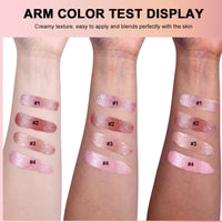 SingHao Miracle Balm Glow Skin Tinted Creamy,Multi Glow Balm,Blush for Cheeks,Blendable Colour Multi-purpose Hydrating Tint for Lips,Face,Cream Blush,Pink Blusher,Cream Contour Pale/tte(#3 Sheet Pink)
