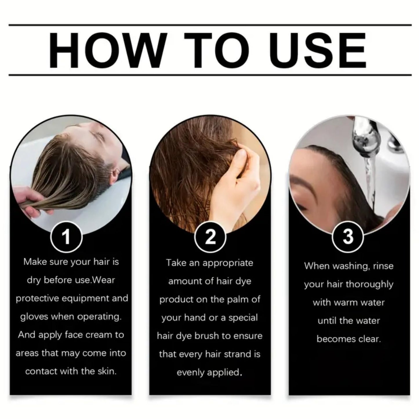SingHao Polar Hair Dye Shampoo,Hair Care Dye Shampoo,Permanent Hair Dy/e,Colour Shamp/oo to Cover Grey Ha/ir,Natural Ha/ir Dy/e Sha/mpoo,Sh/ampoo for Color Treated H/air,Anti Grey Sha/mpoo#Dark Brown &Black