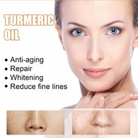 GNAUMORE Turmeric Face Serums Oil,Bright Skin Dark Spot Corrector,Turmeric Serum, Skin Care Moisturizing Repair Serum for Face and Body(30ML)