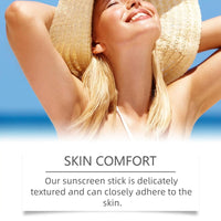 Yoowan Spf 50 Sunscreen Stick,Sunscreen Stick,Sun Block Stic-K,Sun Cream Stic-K Spf 50,Strong Sunblock Cream With Vc And Nicotinamide,Moisturizing Sunbalm For Face,Waterproof,Gentle And Non-Irritating