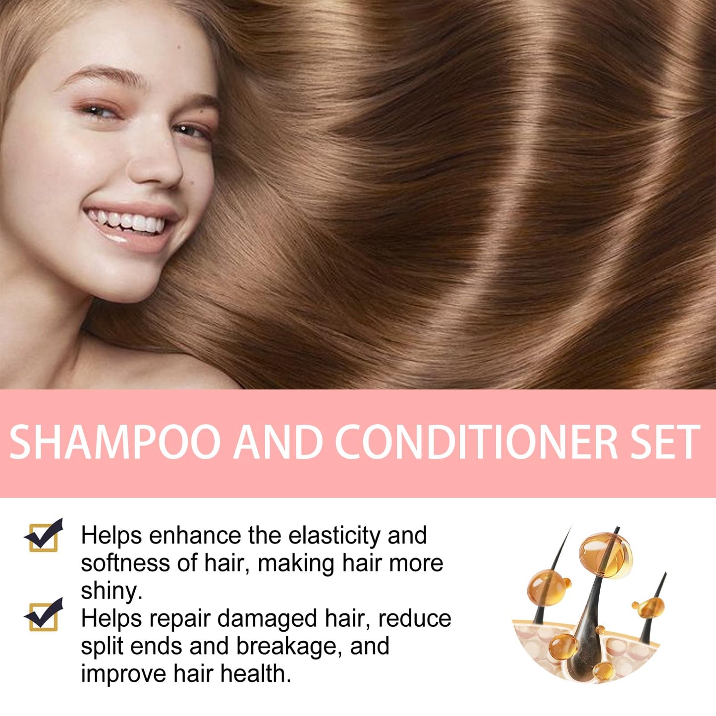 DMQ Shampoo and Conditioner Sets,Onion, Biotin and Rosemary Hair Growth Set,Hair Growth Shampoo for Hair Loss and Thinning Hair, Hair Care for All Hair Types
