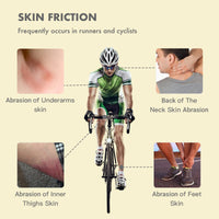 CTUBLIAUNX Body Glide Anti-Chafe Balm – Long-Lasting Protection Against Thigh Chafing – Hydrating Waterproof Formula for Sports, Cycling & Running