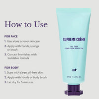 TMYIOYC ANGEL SILK Supreme Creme All-Over Complexion Perfector, Supreme Creme Body Coverage Perfector, 24H Long Lasting CC Cream Foundation Full Coverage, Concealer Waterproof & Transfer-Resistant Skin Tint
