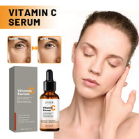SingHao 2pcs Vitamina C Facial Serum,Anti Aging Face Serum with Vitamin C,Vitamin C Serum for Face,Anti Aging & Wrinkle Facial Seru/m for Women,Brightening Seru/m for Dark Spots,Skin Brightening Se/rum