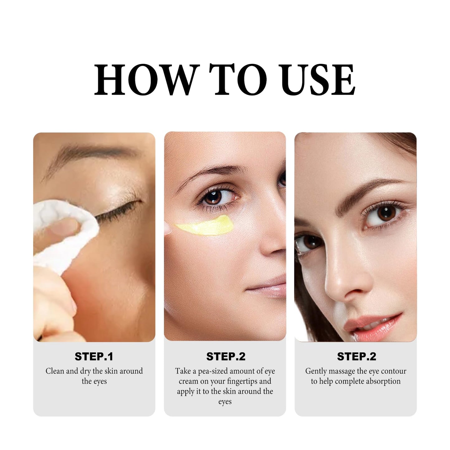 Snake Venom Eye Cream - Anti Wrinkle Eye Cream For Puffiness + Wrinkles, Brightening Under Eye Cream, Diminishing Deep Wrinkles Dark Circle Eye Cream, Eye Bag Treatment For Men And Women, 30g