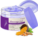 Kr-EIN Massage Gel - Soothing Pain Relief Massage Gel 100g - Natural Joint Pain Relief Purple Gel, Rapid Absorption Joint Cream for Back, Neck, Knees, Sports Recovery, Deep Muscle Pain Relief