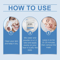 Oumun Hyaluronic Acid Powder,Natural Hyaluronic Acid Powder for Face Skincare,Hyaluronic Aci/d Jelly Mask for Face,Skin Hydr/ating and Moisturising,Water-Soluble,DIY Facial Serum,Hydr/ation Smooths Wrinkles