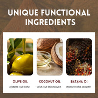 Ingzy Batana Oil For Hair Growth, 100% Pure Batana Oil, Natural Hair Growth Oil and Conditioner for for Thickens Hair, Repairs Damage, Eliminates Frizz & Split Ends