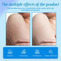 Strawberry Legs Treatment Body Cream,Keratosis Pilaris Cream Treatment with Vitamin E and Urea,Skin Exfoliating Repair Cream for Chicken Skin Treatment,Eliminates Strawberry Spots(30G)