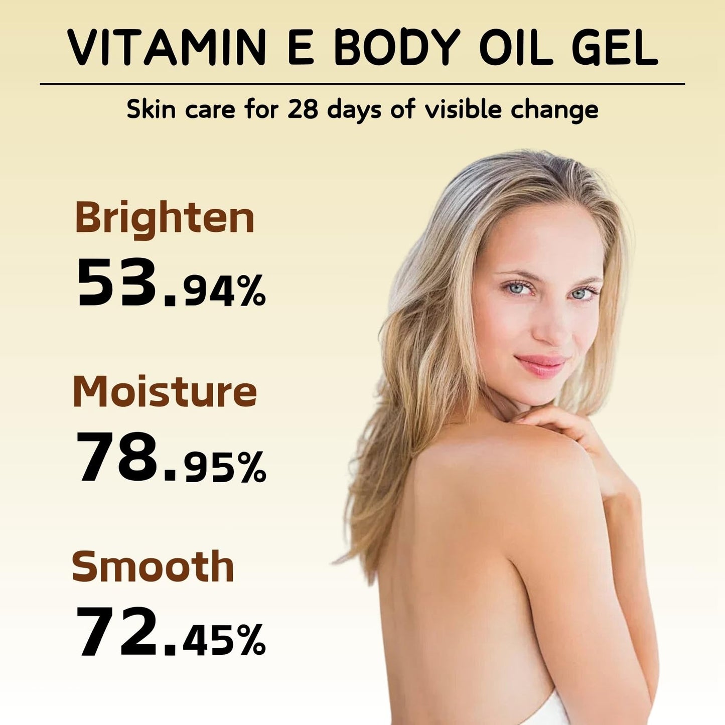 Essential Oils for Skin - Vitamin E Body Oil for Women - Body Skin Care for Anti-Aging,Brightening,Firming,Nourishing,Moisturizing - Face & Body Oil - Facial Oil Gel - Stretch Mark Oil