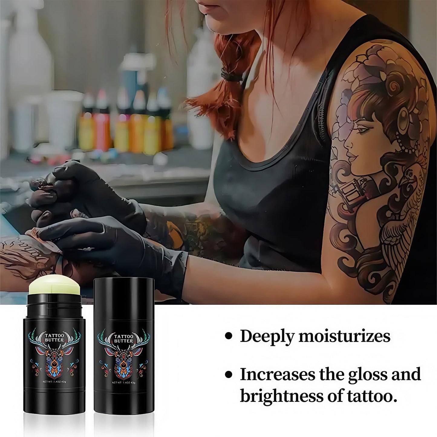 Coloroom Tattoo Goo Balm, Tattoo Cream Aftercare – Nursing Cream For New & Old Tattoos, Color Enhancer & Moisturiser.Suitable For Both Men And Women