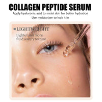 AuraAnge Collagen Peptide Serum for Women - Improve Wrinkles, Dark Spot Correcting, and Hydrating Face Serum with Hyaluronic Acid - Luminous Skin