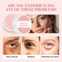 NLFOX Under Eye Brightener - Under Eye Concealer Brightener & Correctors - Eye Colour Corrector Dark Circles - Eye Brightener & Primer Moisturising Concealer ForKorean Makeup Blemish Concealer (Pink)