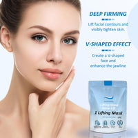 ExcellaElite 3 Pcs of V Line Face Lifting Chin Mask Strap for Double Chin Lifting Mask Multiple Active Ingredients Firming Skin Lifting Facial Skin