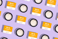 Q+A Vitamin C Radiance Cream - Hydrating, Anti-Ageing Face Cream with Collagen Boosting Vitamin C, Elasticity Enhancing Centella Asiatica & Antioxidant-Rich Tropical Fruit for Glowing Skin, 50g