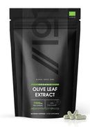 ALPHA01 Organic Olive Leaf Extract 7500mg | Wild European 20% Oleuropein (750mg 1:15 Extract) | No Additives | Non-GMO | Gluten Free | 60 Vegan Capsules