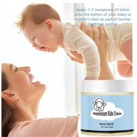 IZBEAUVO Magnesium Lotion for Kids,Magnesium Cream for Sleep,Baby Bedtime Lotion,100% Natural Organic Kids' Body Cream Promotes Deep Sleep | Hypoallergenic & Vegan