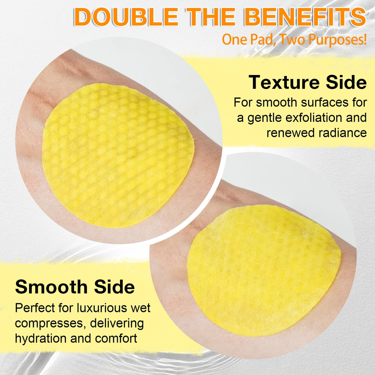 Generic Kojic Acid and Turmeric Pads,Turmeric kojic Acid Pads for Face, Turmeric and Kojic Acid Cleansing Pads,Turmeric Cleansing Pads for Dark spots, Exfoliating, Acne Scars (30 PCS)
