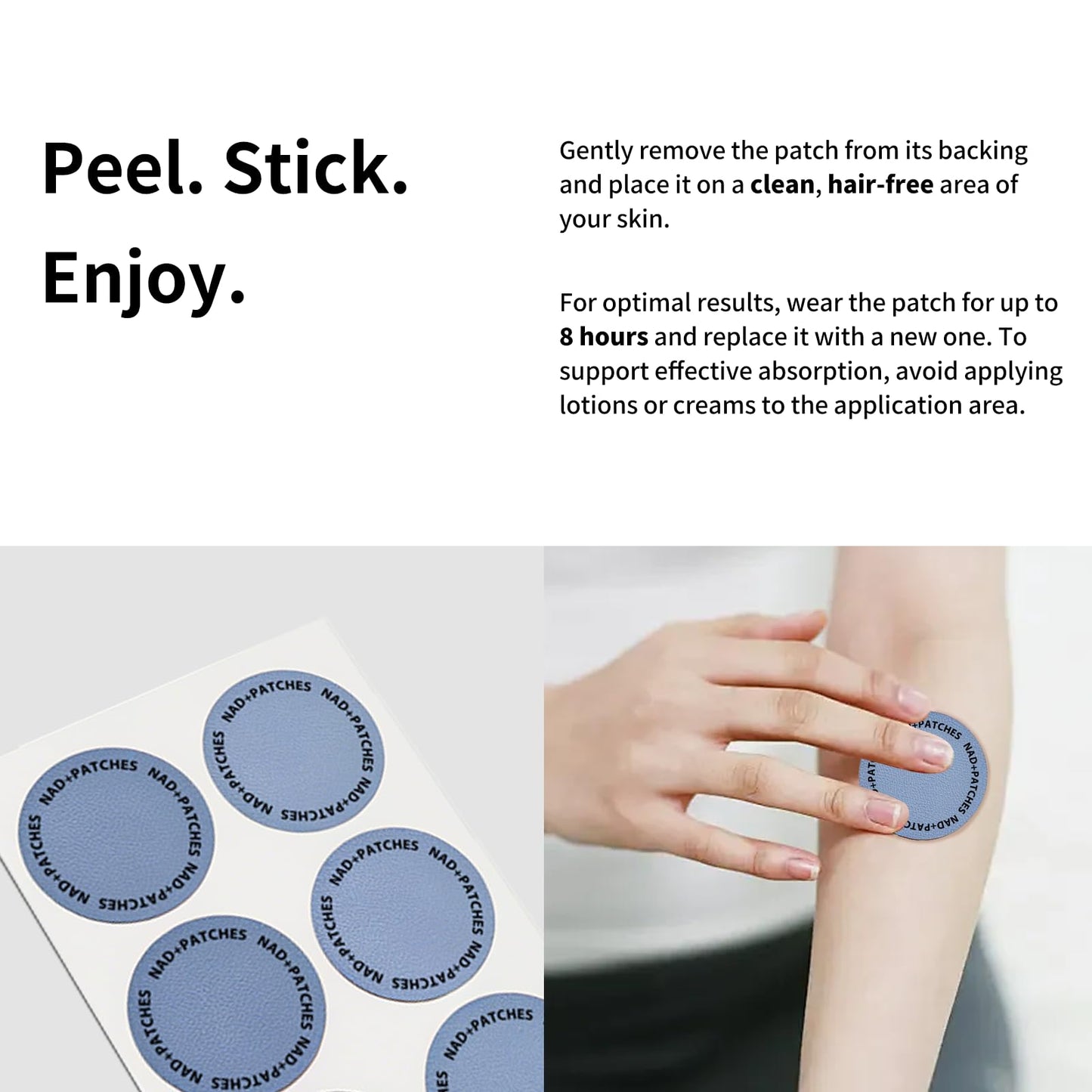 Generic Berberine Patches | NAD+ Wellness Patches | Plant-Based Herbal Formula, Berberine & Natural Extracts | Vegan Body Patche for Energy & Vitality | 30 PCS