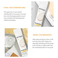 20pcs Rice Raw Pulp Sleep Mask Hydrating Moisturising Soothing Glowing Skin Portable Wash-Free Sleeping Mask Rice Mask for More Youthful and Radiant Skin