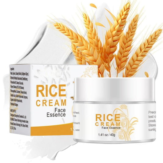 Yoowan Rice Cream For Face,Korean Face Cream With Rice Extract,Korean Moisturiser Fa-Ce,Rice Toner Ko-Rean,Anti-Aging&Glass Skin,Nourish&Smooth Skin,Hydrating Brightening Moisturiser For Even Skin Tone