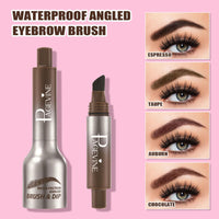 Ledeak Liquid Eyebrow Pen, Long Lasting Waterproof Eyebrow Pencil, Natural Shaping Brow Pen with Eyebrow Brush, Smudge Proof Eyebrow Makeup Dye Kit for Naturally Defined Eyebrows (Taupe)