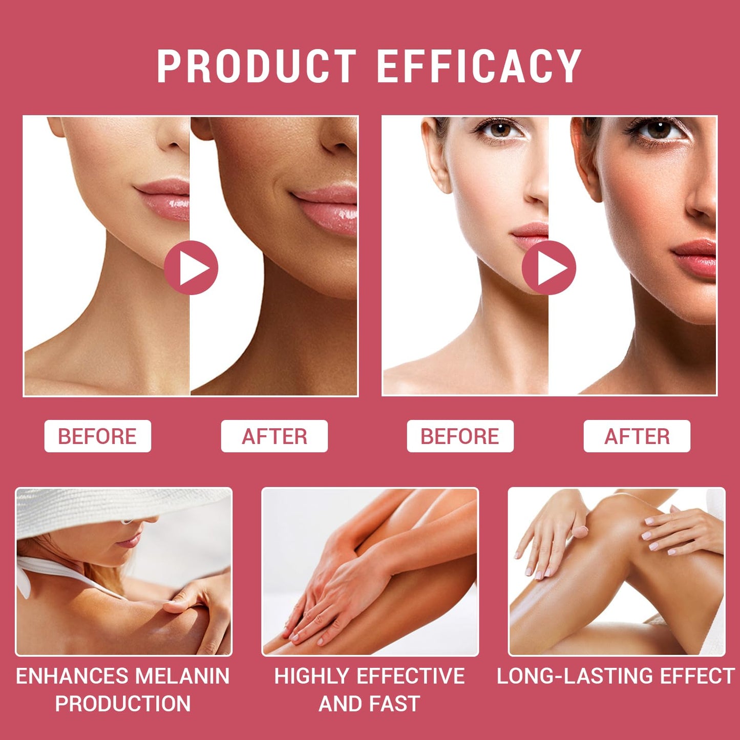 Benaewa Tanning Drops, Naturally Boost Melanin Tanning Drops for Enhancing, Glowing
