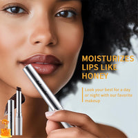 Black Honey Lipstick, Almost Lipstick Black Honey, Honey Balm Black Lipstick Tinted Lip Balm, Natural Deeply Moisturising Hydrating Long-Lasting Lip Plumping Lip Care for Dry Lips