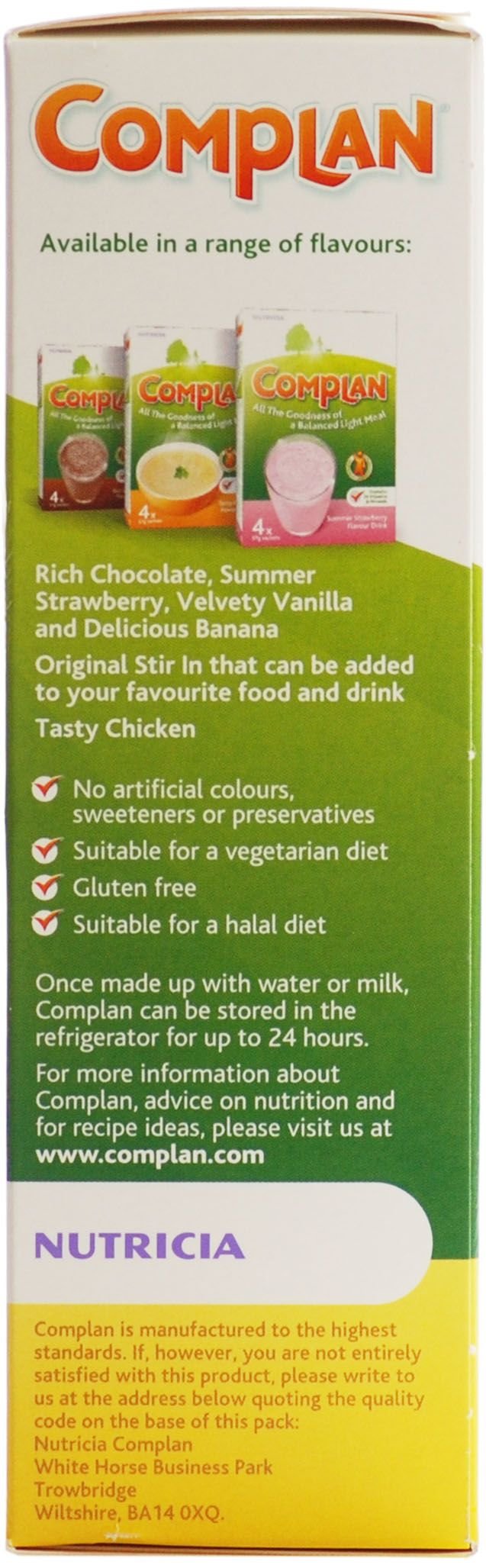 Complan Delicious Flavour Drink (Banana 4X55G)