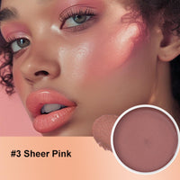 SingHao Miracle Balm Glow Skin Tinted Creamy,Multi Glow Balm,Blush for Cheeks,Blendable Colour Multi-purpose Hydrating Tint for Lips,Face,Cream Blush,Pink Blusher,Cream Contour Pale/tte(#3 Sheet Pink)