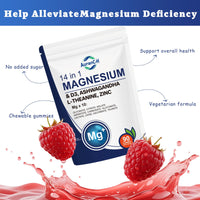 Fengsheng Home Sleep Gummies with 350mg Magnesium Glycinate & Citrate for Adults - High Strength Natural Alternative - L-Theanine, Vitamin D & Zinc - Sleep Gummies - Sugar Free & Vegan - Anxiety & Sleep Support