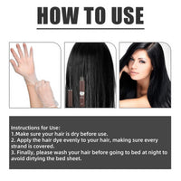 Ruojiar Temporary Root Touch Up,Hair Mascara for Grey Hair,Black Hair Mascara for Grey Hair Cover Up,Root Touch Up Stick with Brush,Suitable for Both Men &Women,Quick Dry Gray Root Cover Up Smudge(Black)