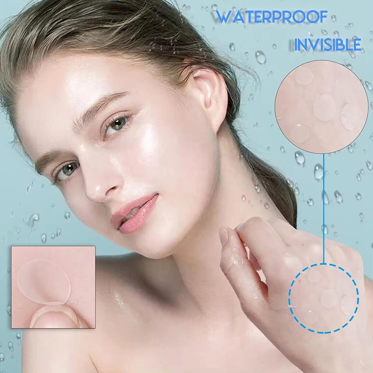 Pimple & Acne Patches, New Formula, Invisible Miracle Spot Cover - Hydrocolloid Acne Dressing Cover, Anti Acne Dots, Cruelty Free & Vegan, Pimple Stickers. (72)