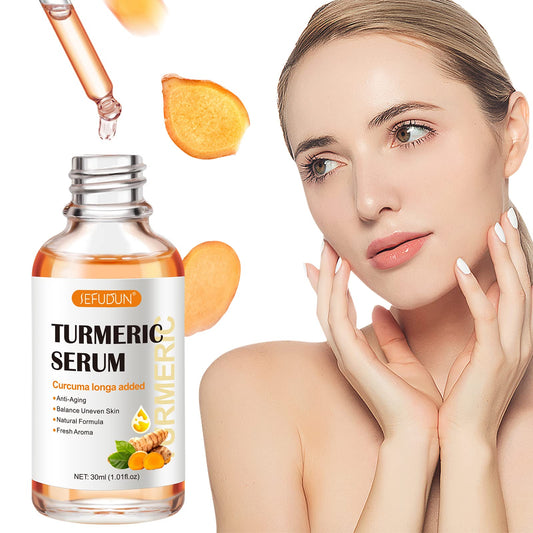 TailaiMei 1PCS Turmeric Serum for Dark Spots,Turmeric Dark Spot Corrector Serum for Face, Turmeric Repair Face Serum, Suitable for All Skin Types