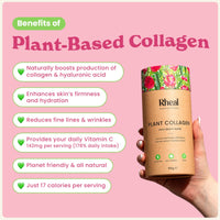Rheal Plant Collagen 150g | 30 Servings | Increase Collagen Production for Healthier, Younger Looking Skin | Daily Source of Vitamin C | Clinically proven benefits with Astrion | Certified B Corp