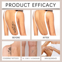 SingHao Leg Makeup Lotion,Body Full Coverage Foundation,Leg Concealer Cream,L/eg Mak/eup Waterproof No Transfer,Le/g Ve/in Cover Up Make/up,Body Scar Tat/too Cover Up Makeup,Concealer Stick,Mak/eup Conce/aler