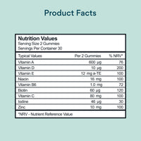 Bettervits Multivitamin Gummies | 8 Minerals & Vitamins | Orange Flavour |